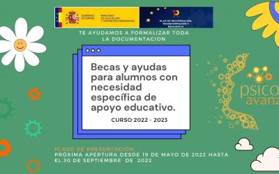Becas y ayudas para alumnos con necesidad específica de apoyo educativo
